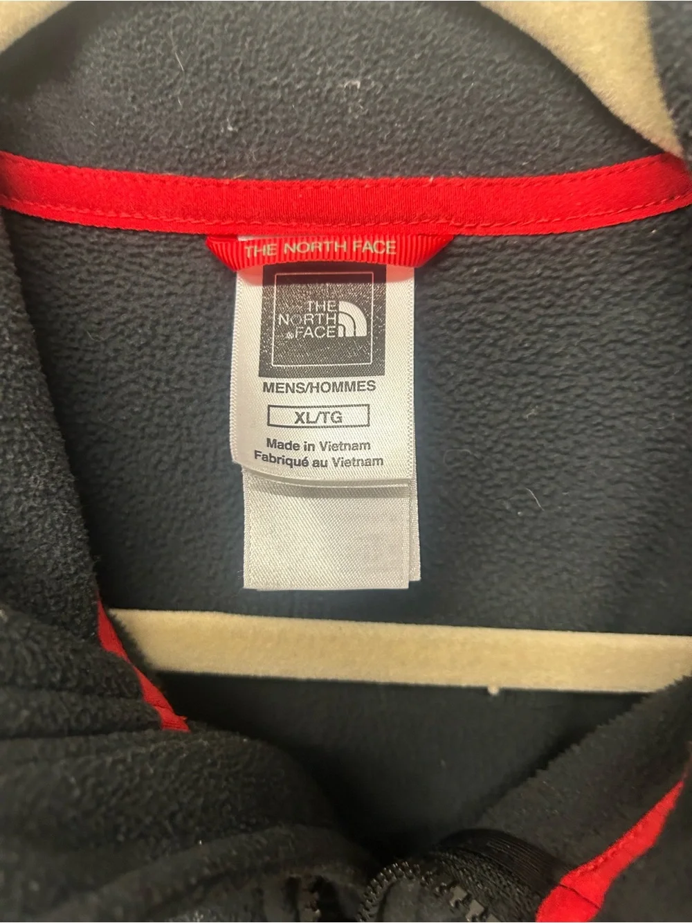 The North Face Men's Black Fleece Full-Zip Jacket